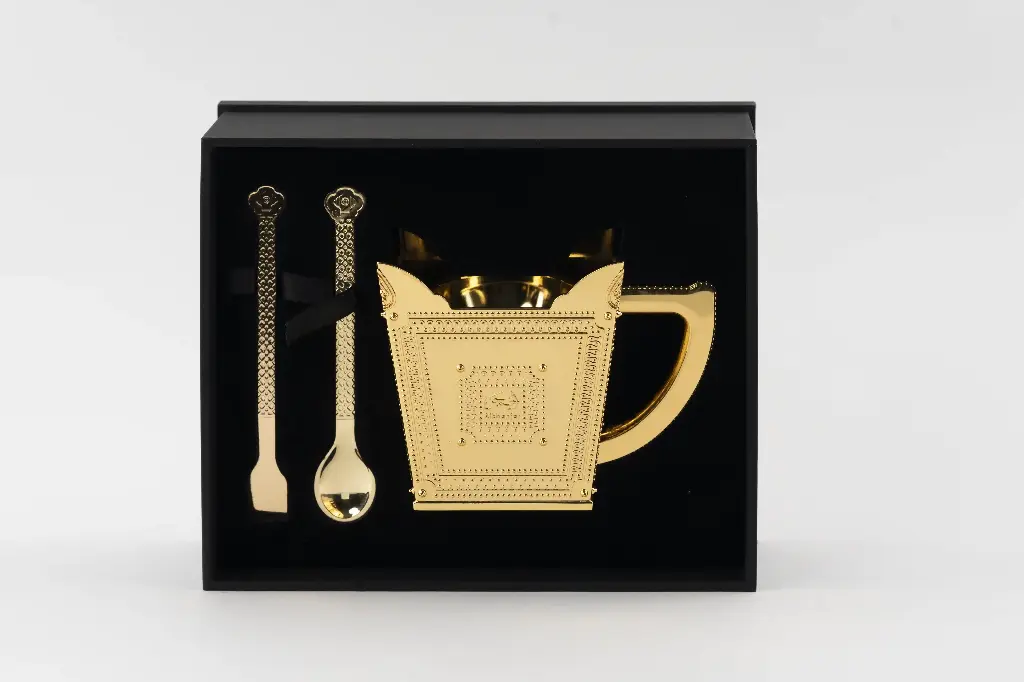 Small Set Mijmar Asalah Gold Box