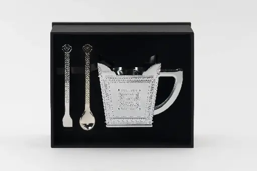 [7000051] Small Set Mijmar Asalah Silver Box (Small Set Mijmar Asalah Silver Box)